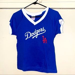 Dodgers ringer Tee!  Size: L